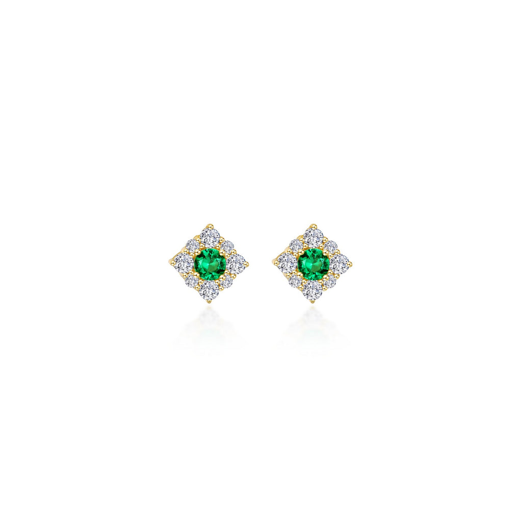 Lafonn Classic Emerald Earring E0596CEG00