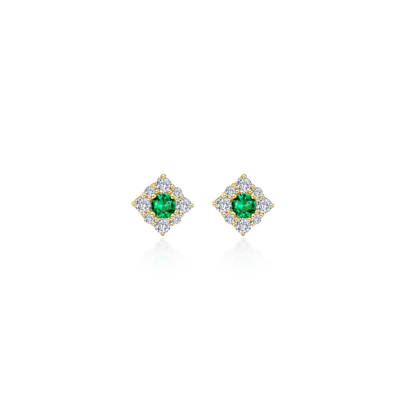 Lafonn Classic Emerald Earring E0596CEG00