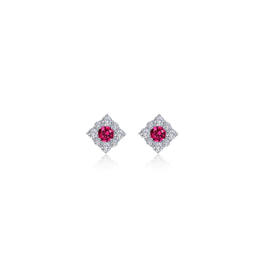 Lafonn Classic Ruby Earring E0596CRP00