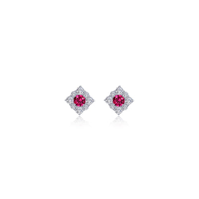 Lafonn Classic Ruby Earring E0596CRP00