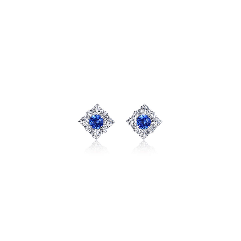 Lafonn Classic Sapphire Earring E0596CSP00