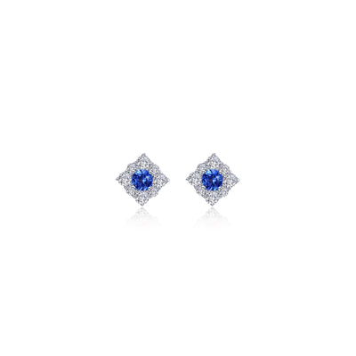 Lafonn Classic Sapphire Earring E0596CSP00