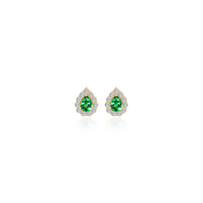 Lafonn Classic Emerald Earring E0597CEG00