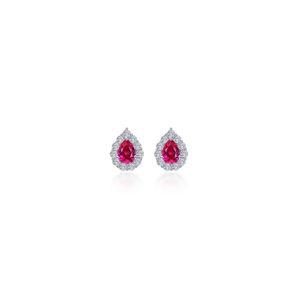 Lafonn Classic Ruby Earring E0597CRP00