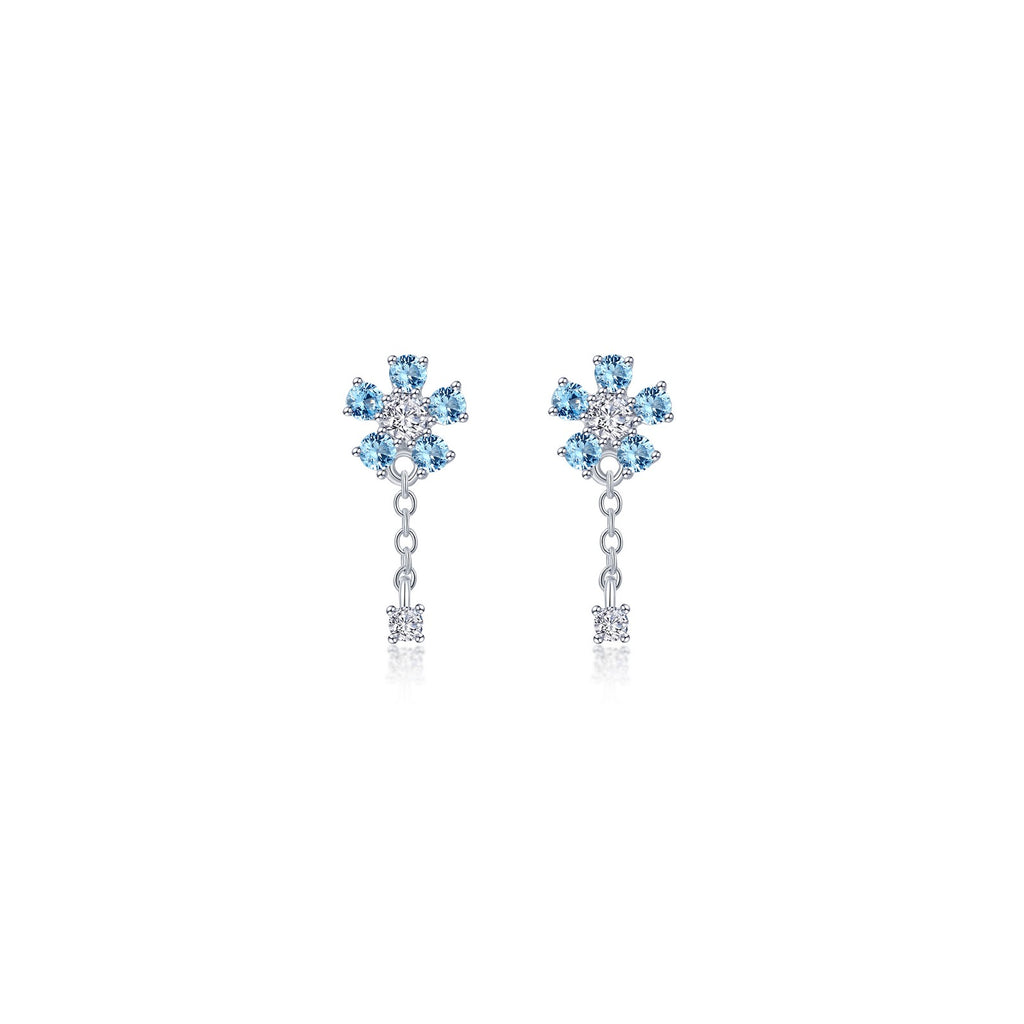 Lafonn Classic Blue Blue Topaz Earring E0605BTP00