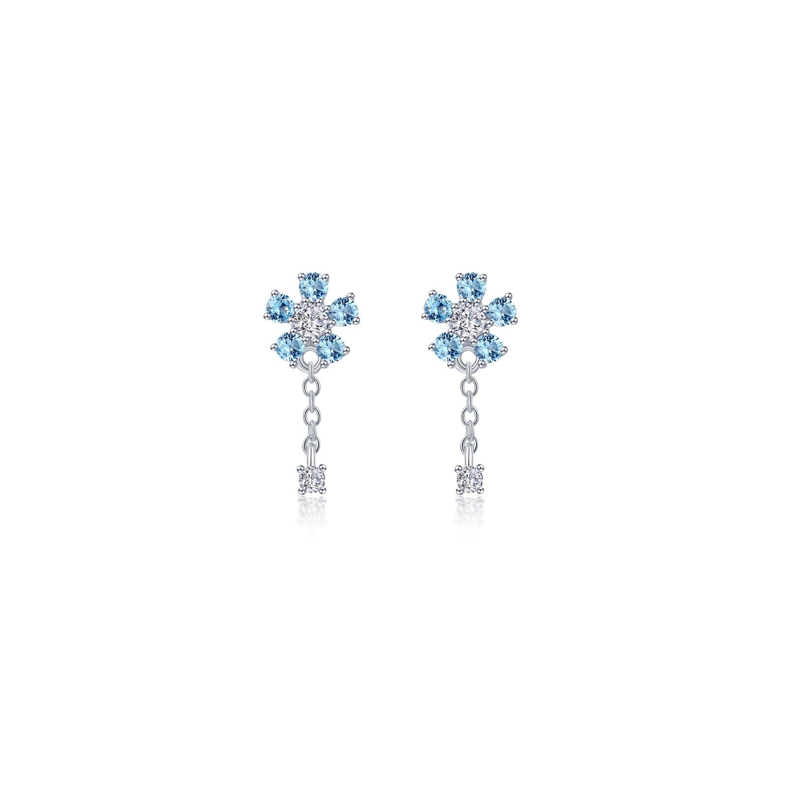 Lafonn Classic Blue Blue Topaz Earring E0605BTP00