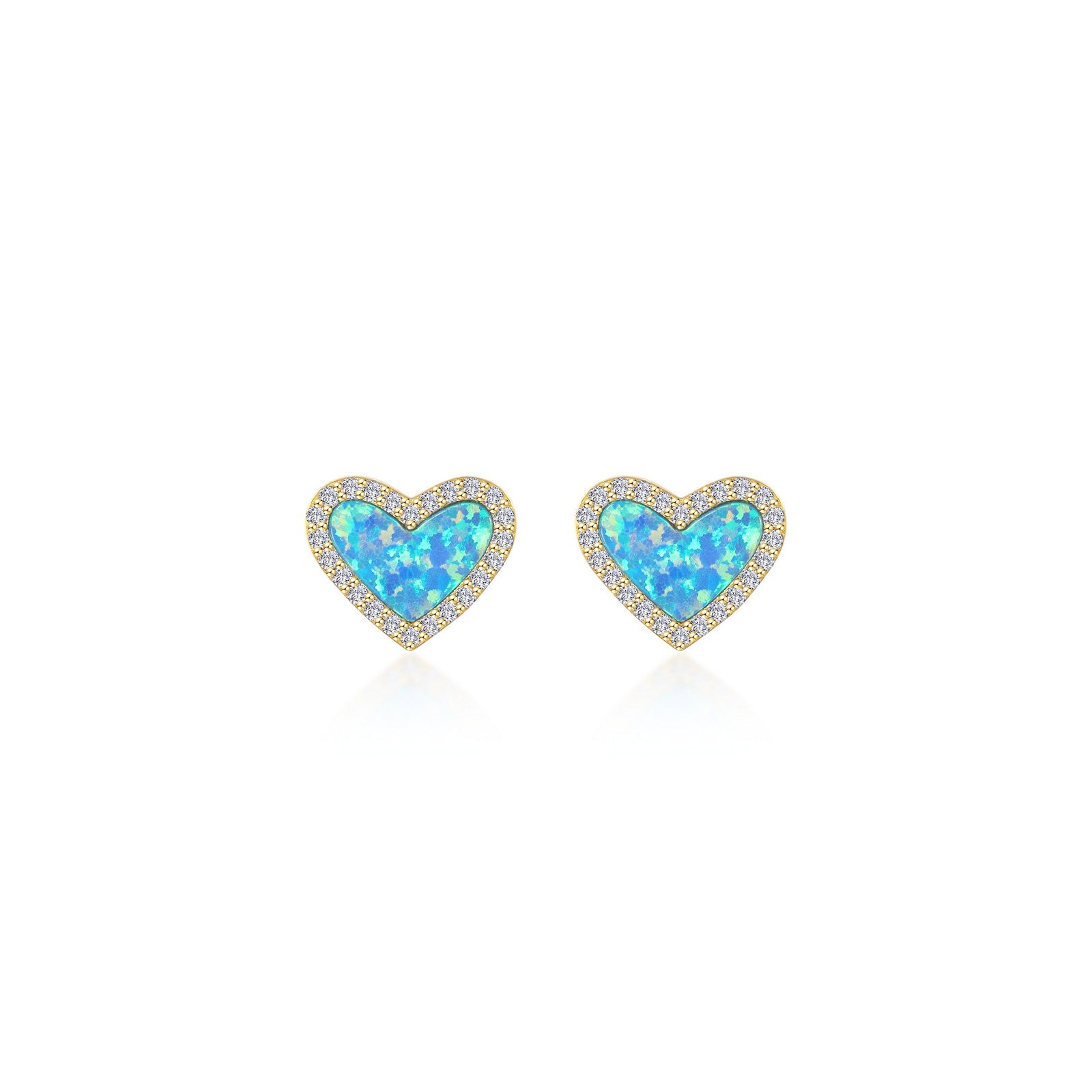 Lafonn Classic Blue Blue Opal Earring E0607BOG00