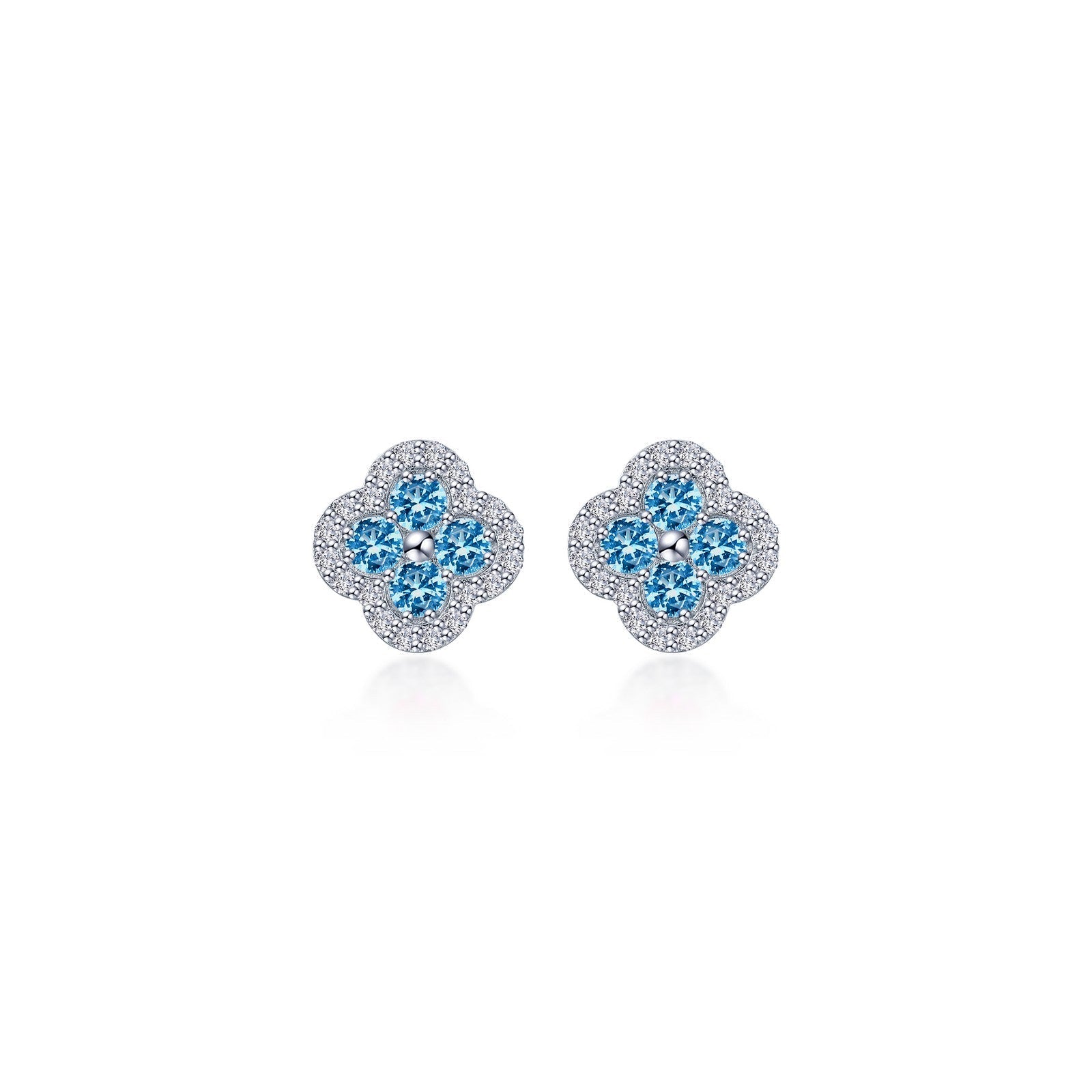 0.8 CTW Halo Stud Earrings E0610BTP00