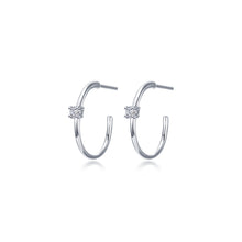 25mm High Polished Hoop Earrings E0629CLP00