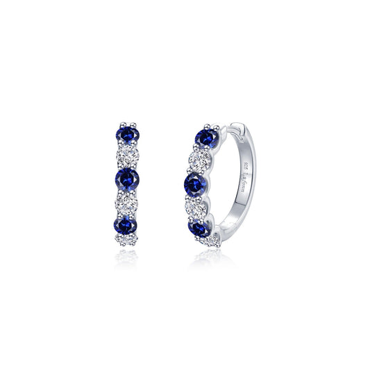 Josie Sapphire Hoop Earrings E0649CSP00