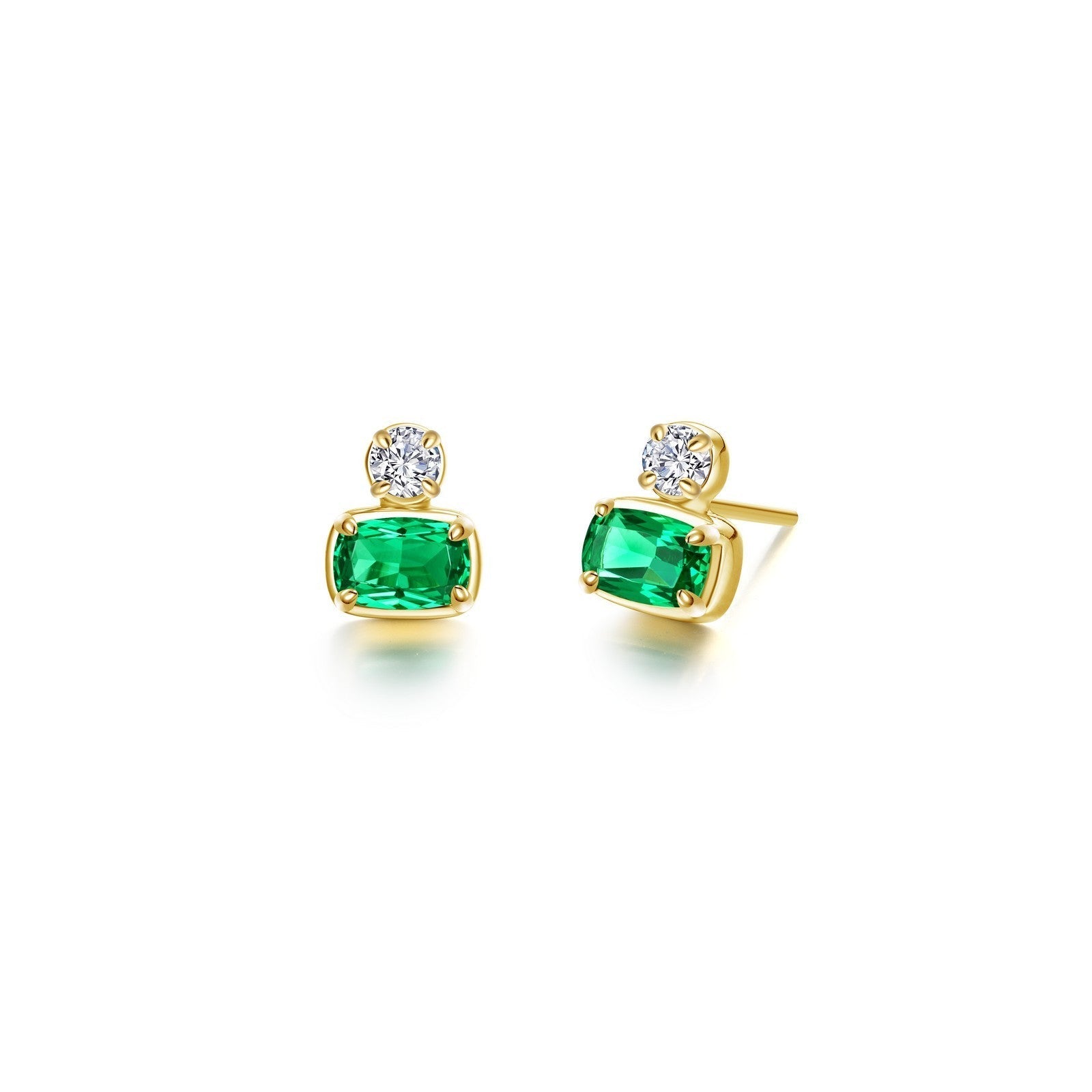 Regal Cushion-Cut Earrings E0654CEG00