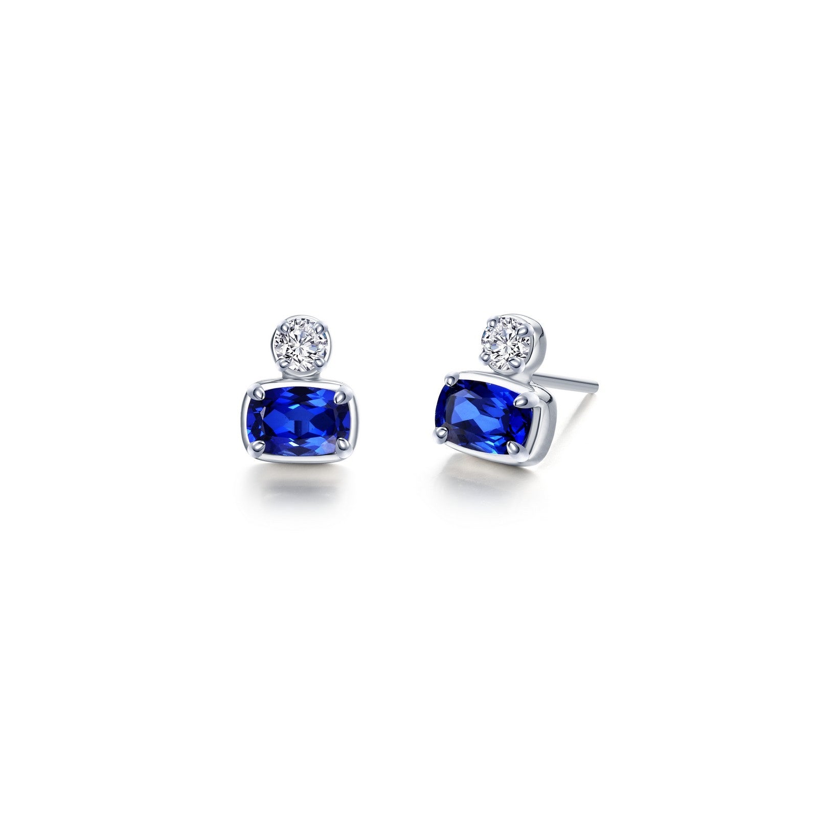 Regal Cushion-Cut Earrings E0654CSP00