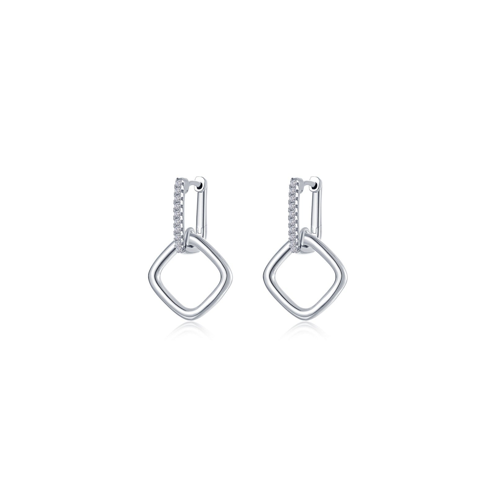 Lumina Cube Dangle Earrings E0665CLP00