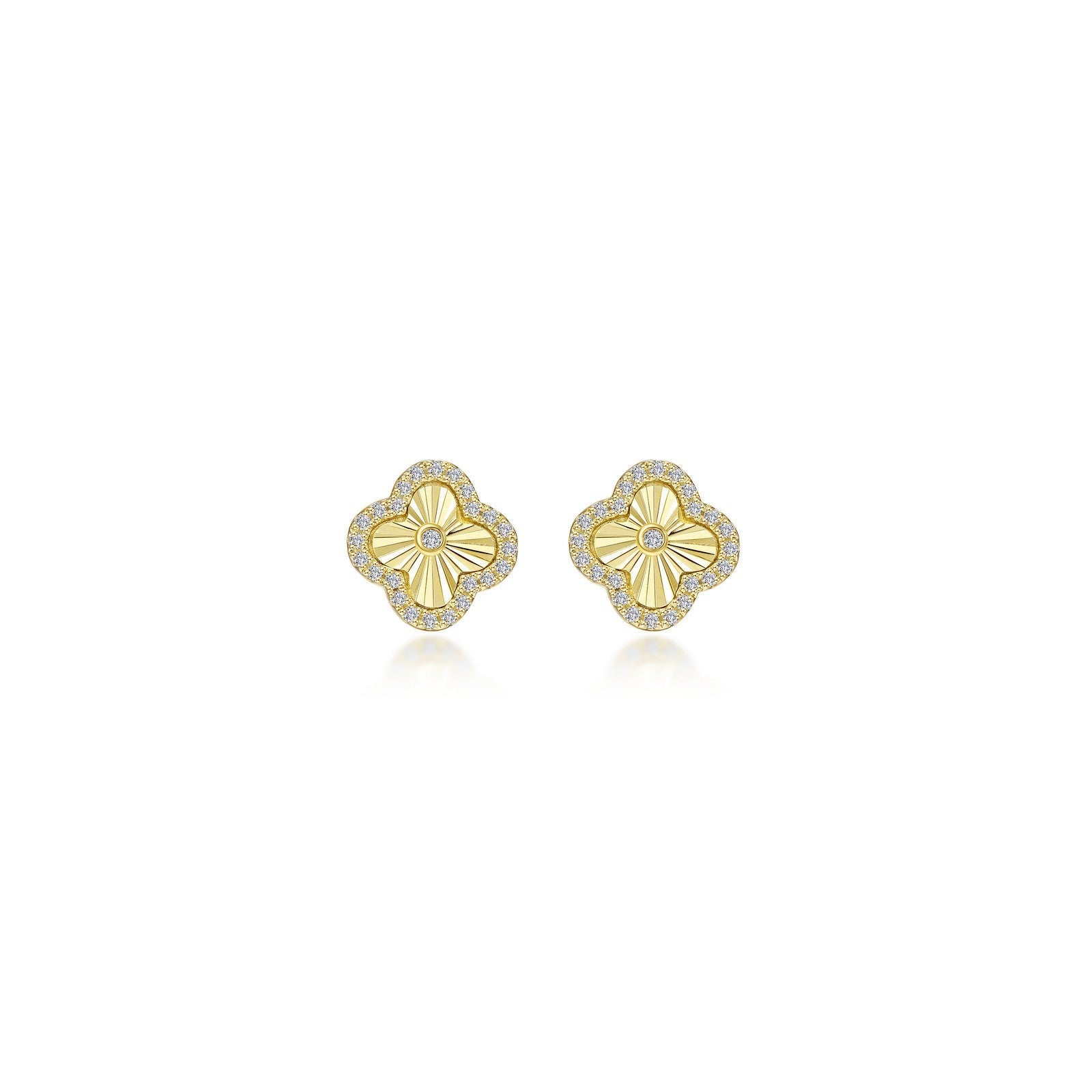 0.5 CTW Halo Stud Earrings E2022CLG00