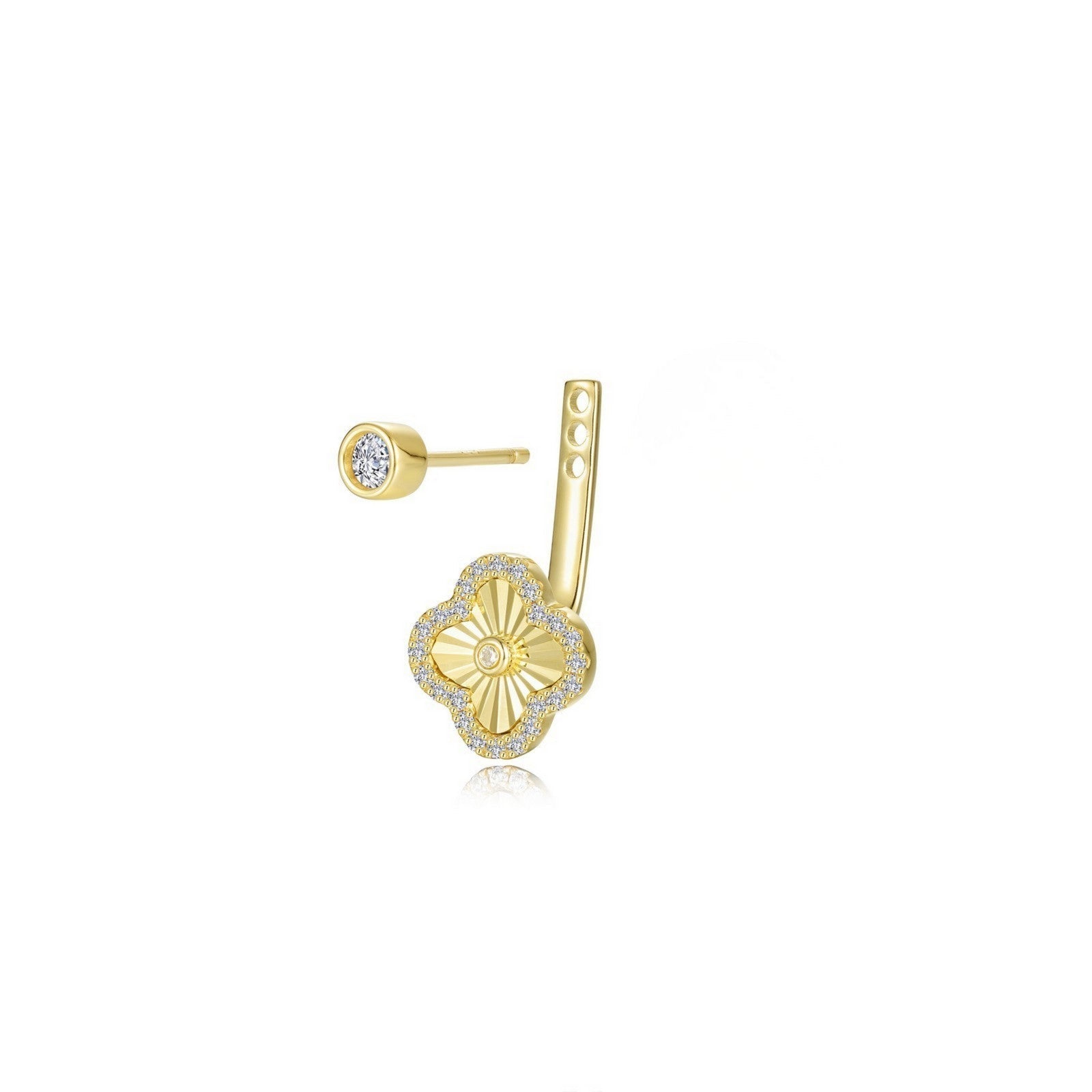 Clover Jacket Earrings E2025CLG00