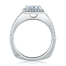 A.Jaffe Engagement Rings Classic Square Halo Ring MES167/28
