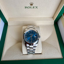 Rolex Datejust 41 Azzurro Blue Roman Dial 126300