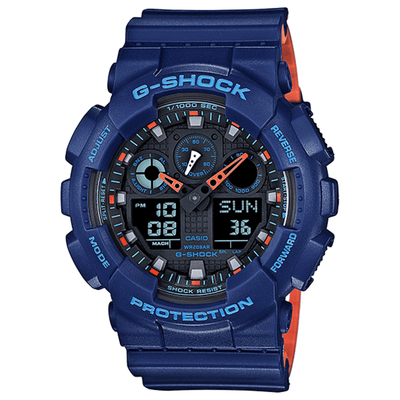 G-SHOCK ANALOG-DIGITAL GA-100 SERIES GA100L-2A