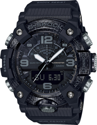 G-Shock GGB100-1B Mudmaster Black Carbon Core