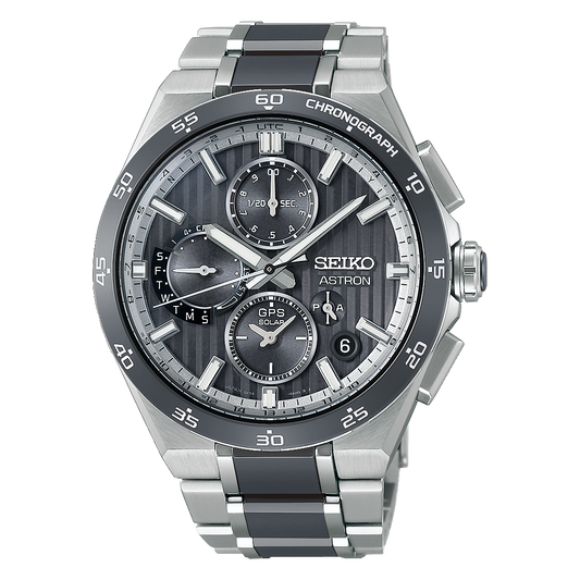 Seiko Astron Gps Solar Dual-Time Chronograph  HAB007