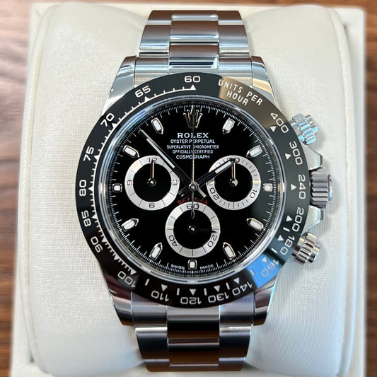 Rolex Cosmograph Daytona 40 Black Dial | Ref. 116500LN | 2019 | Complete Set