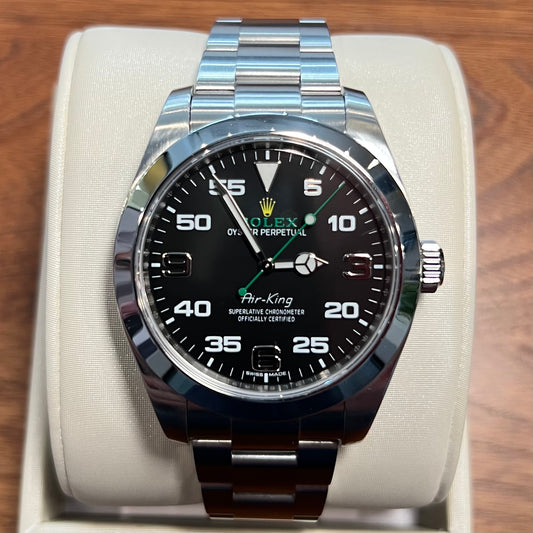 Rolex Air-King 40mm Black Dial — Ref. 116900
