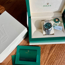 Rolex Datejust 41mm Mint Green Dial Smooth Bezel 126300