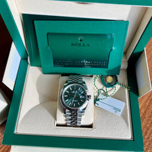 Rolex Datejust 41mm Mint Green Dial Smooth Bezel 126300