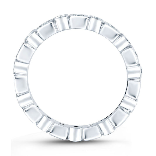 A.Jaffe Stackable Rings Round and Princess Eternity Anniversary Ring WR0841/61