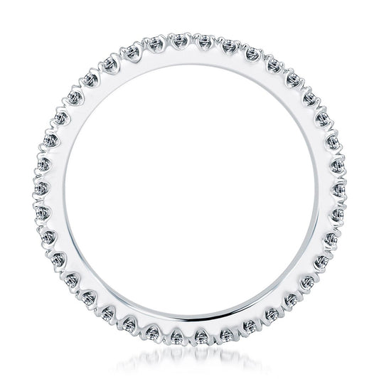 A.Jaffe Stackable Rings Diamond Eternity Band WR0855/29