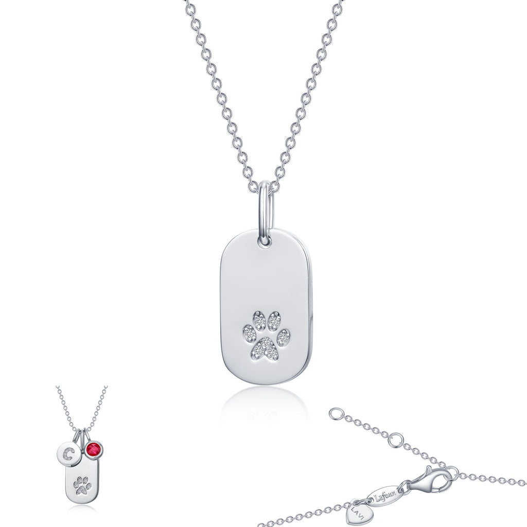 Lafonn Precious Paws Diamond Necklace LV011CLP20