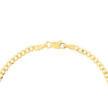 Cross Dangle Curb Chain Adj. Bracelet
