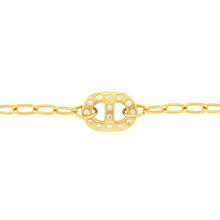Flat Mariner Diamond Link and Forzentina Bracelet