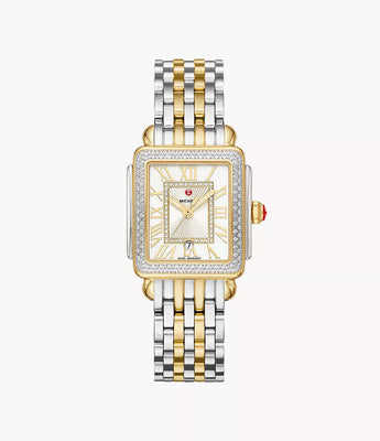 Deco Madison Mid Two-Tone Diamond Watch MWW06G000002