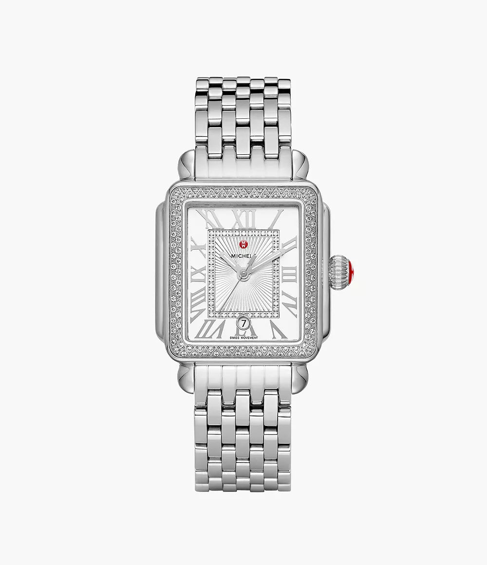Deco Madison Stainless Diamond Watch MWW06T000163