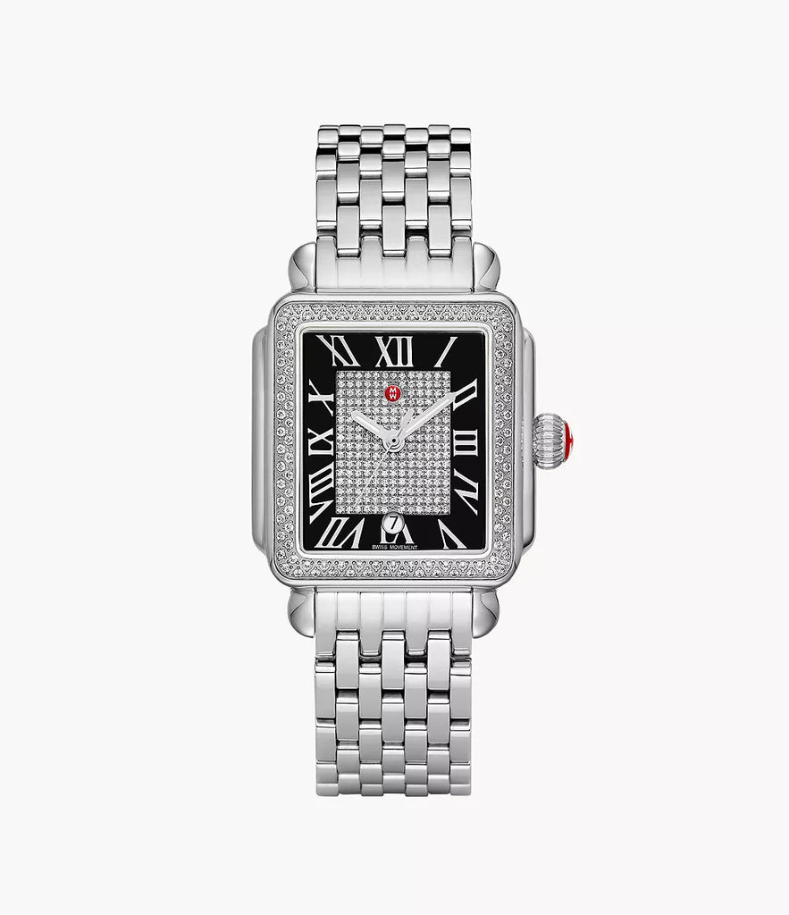 Limited Edition Deco Madison Stainless Steel Diamond Watch MWW06T000274