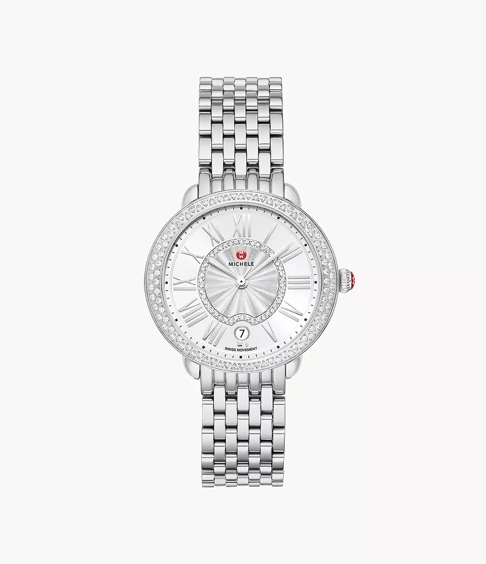Serein Mid Stainless Steel Diamond Watch MWW21B000143
