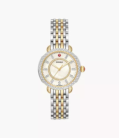 Sidney Classic Two-Tone Diamond Watch MWW30B000002