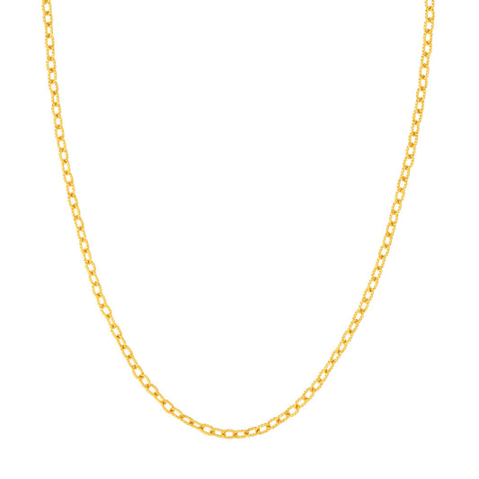Twisted Forzentina Chain with Lobster Lock