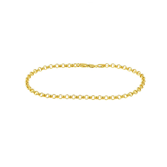 3.75mm Hollow Rolo Chain with Lobster Lock