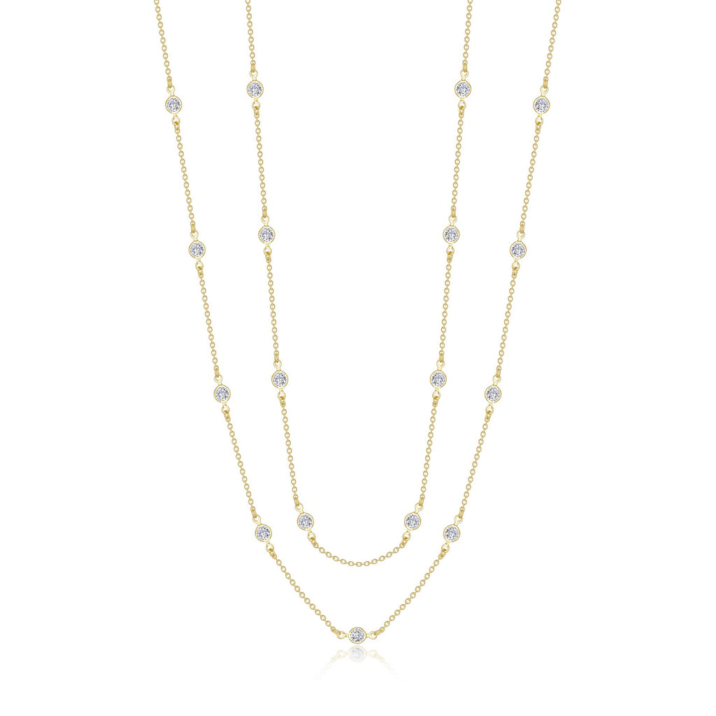 Lafonn Stackables Diamond Necklace N0016CLG36