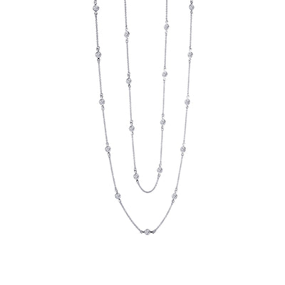 Lafonn Stackables Diamond Necklace N0016CLP48