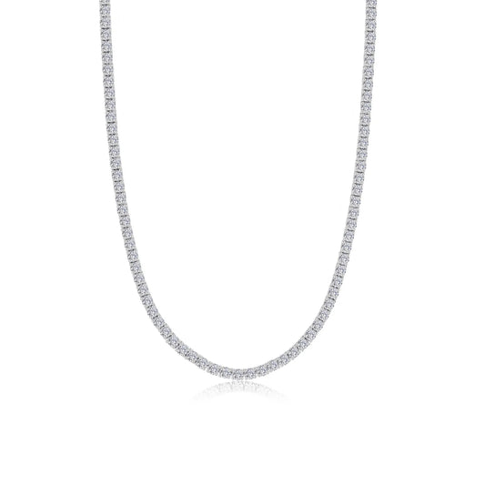 Slim Silhouette Tennis Necklace