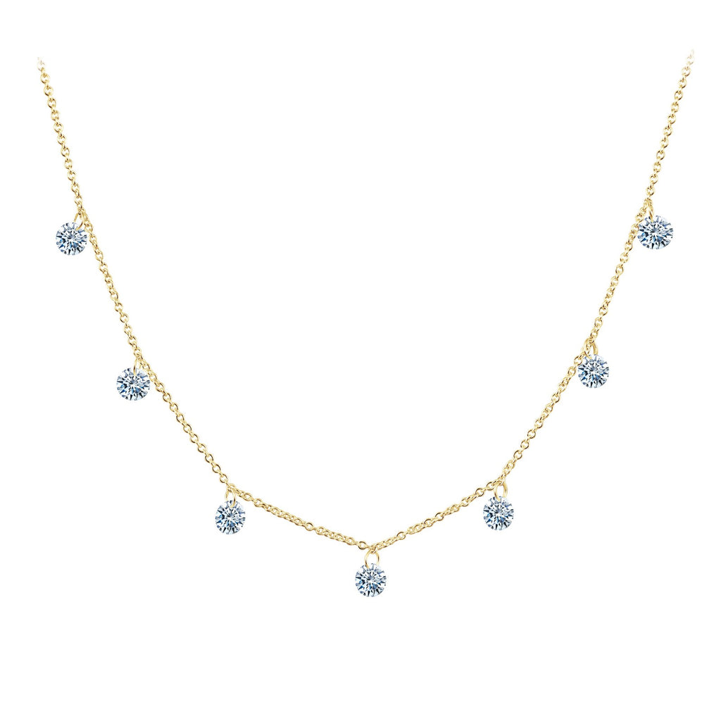 Lafonn Lassaire In Motion Diamond Necklace N0074CLG17