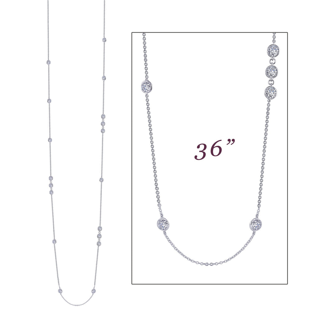 Lafonn Stackables Diamond Necklace N0083CLP36