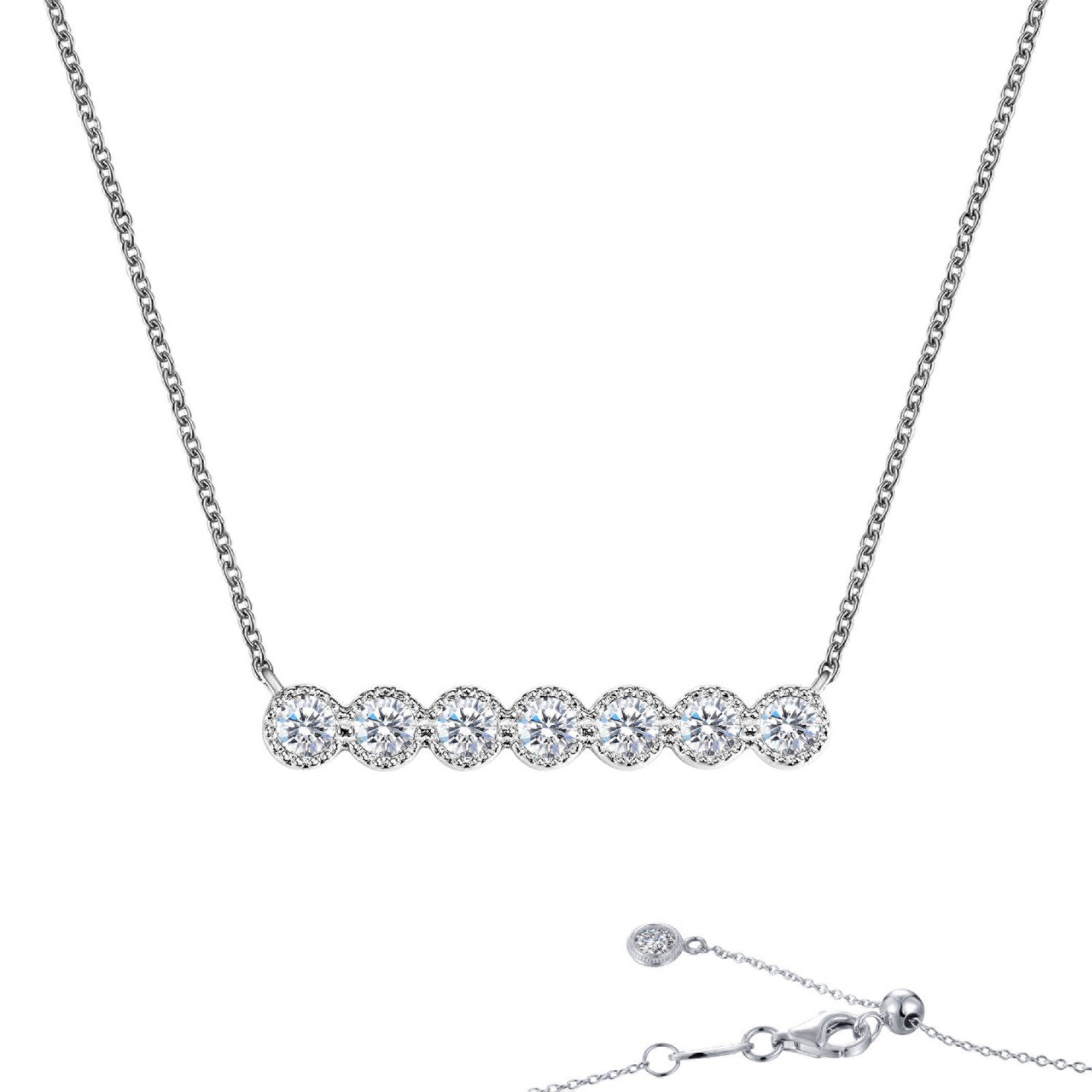 Lafonn 7 Symbols Of Joy Diamond Necklace N0167CLP20