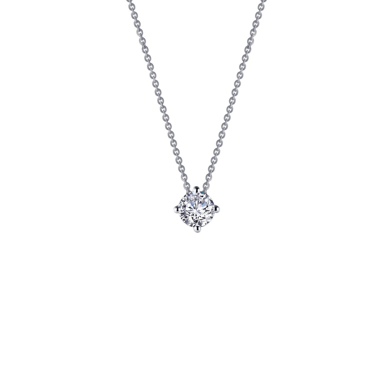 Lafonn Classic Round Diamond Necklace N0172CLP20