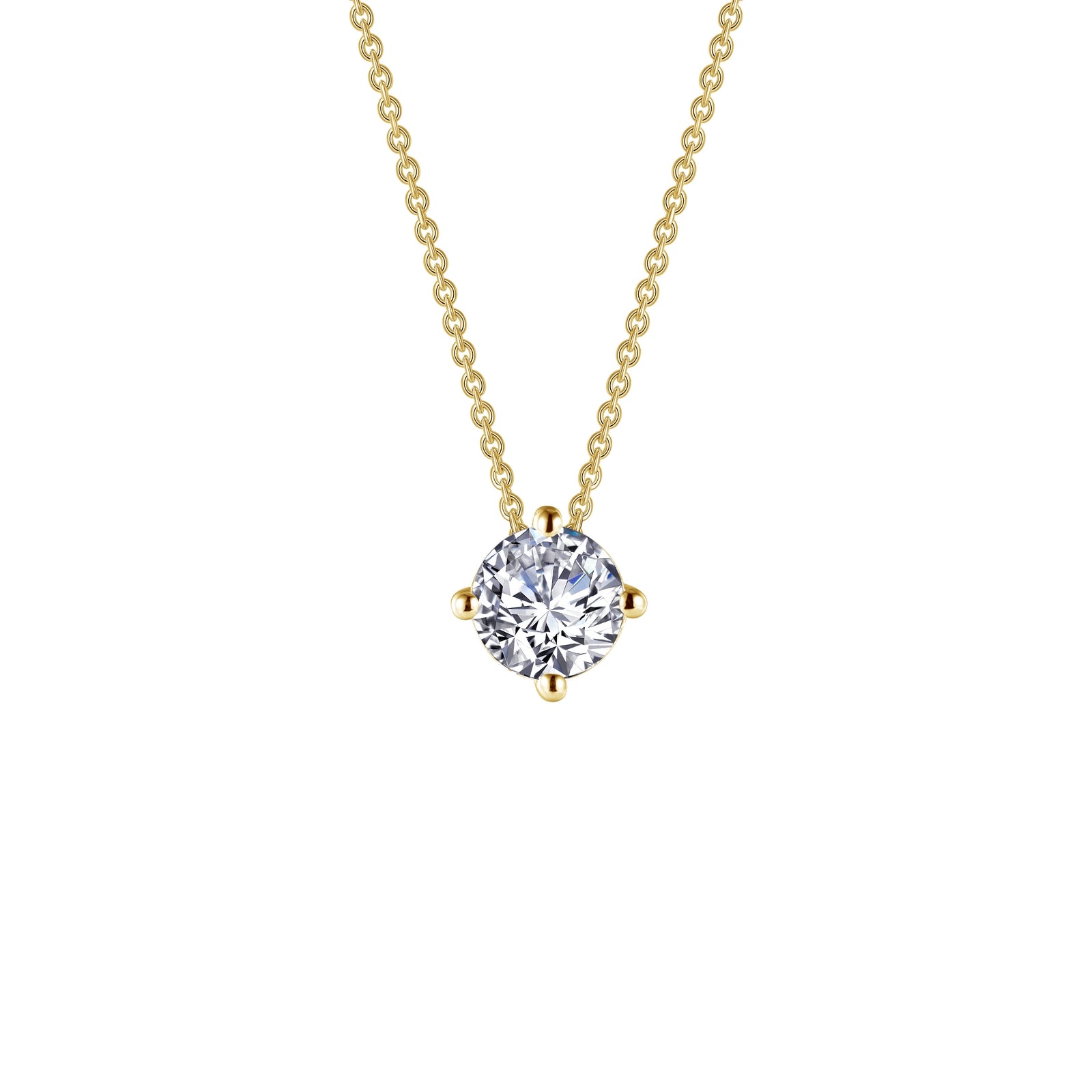 Lafonn Classic Round Diamond Necklace N0175CLG20