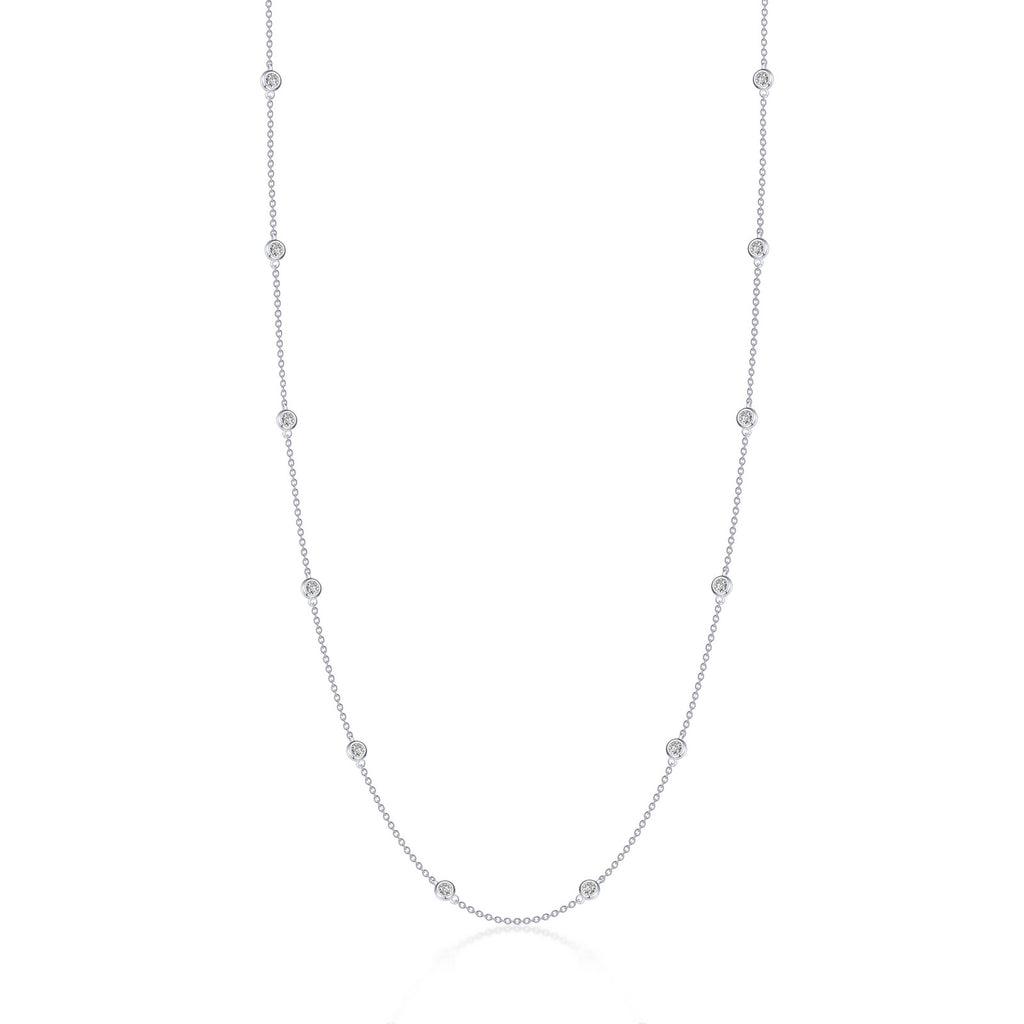 Lafonn Classic Diamond Necklace N0219CLP18