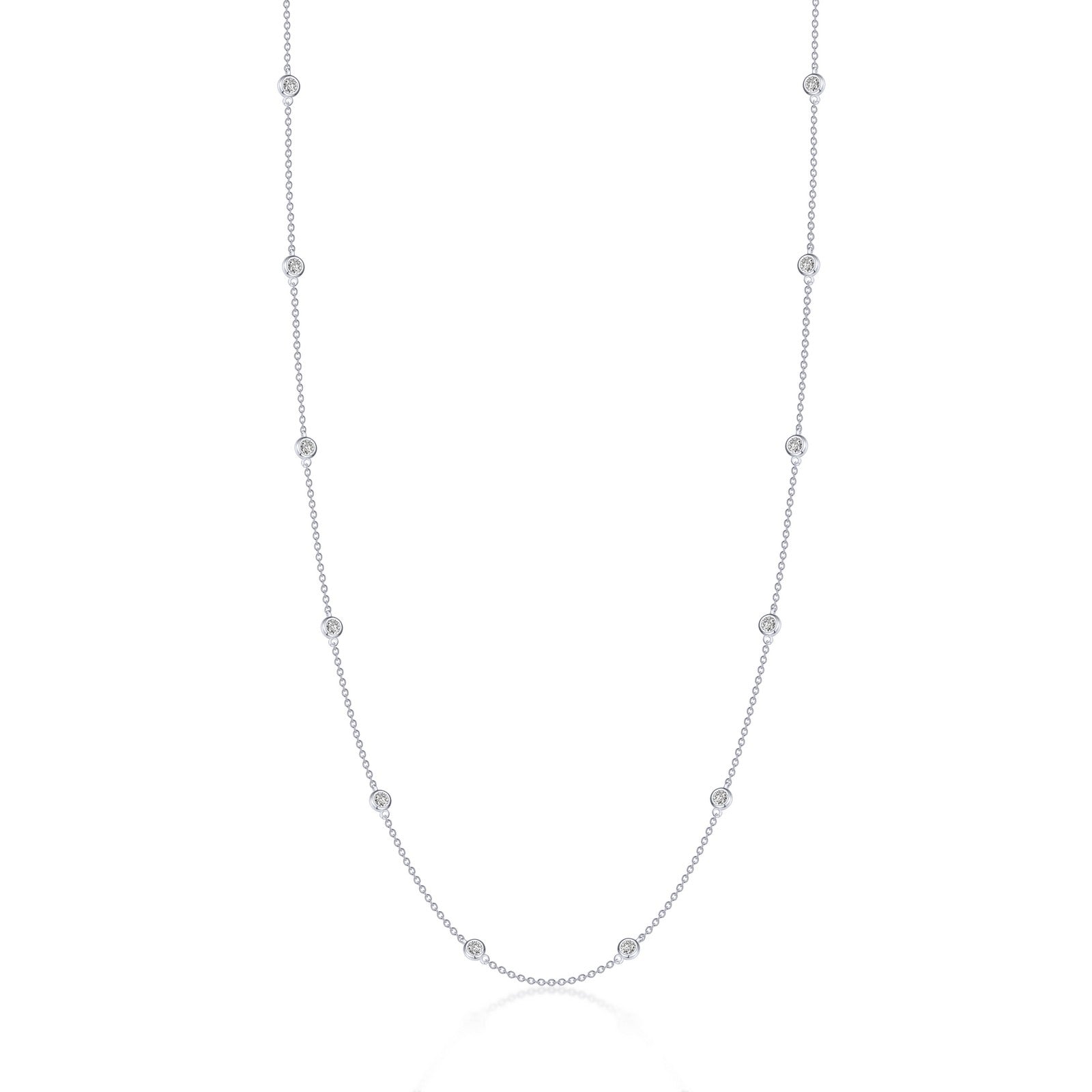 Lafonn Classic Diamond Necklace N0219CLP18